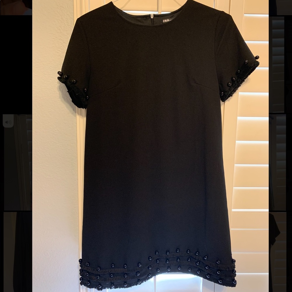 Black dress.